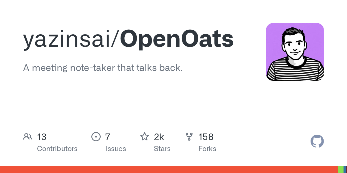 OpenGranola: macOS 로컬 오픈소스 회의 비서