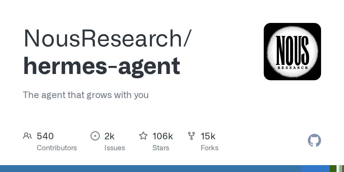 Hermes Agent — 텔레그램에 10분 안에 연동하는 LLM 에이전트