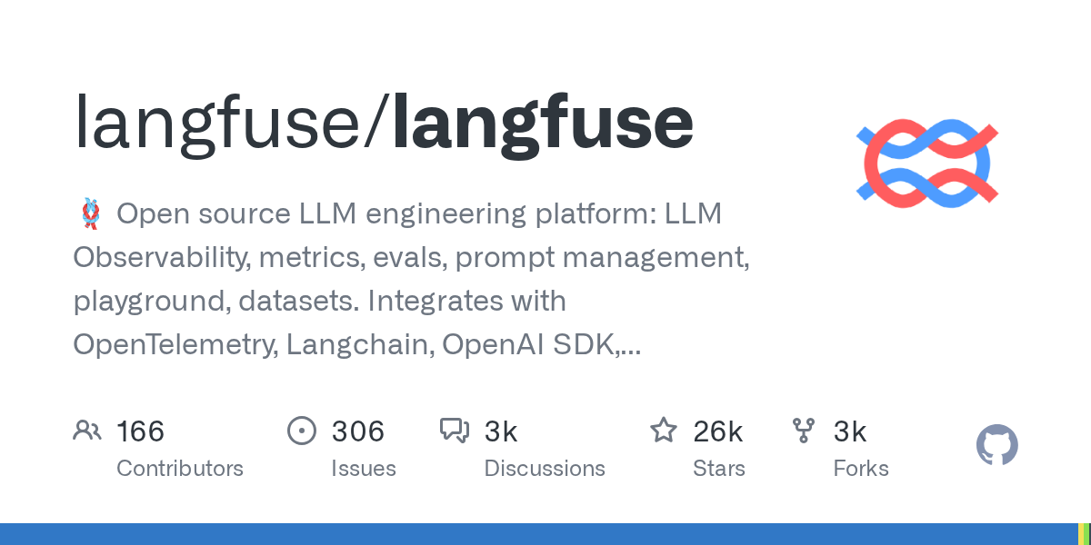 Langfuse — LLM 앱 디버깅을 위한 프롬프트·비용 추적 플랫폼