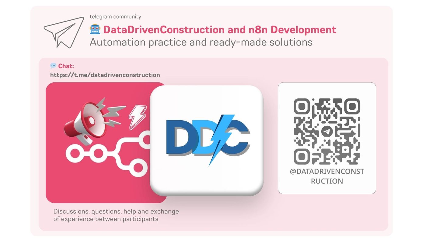 DataDrivenConstruction — CAD-BIM 파일을 AI 에이전트 데이터로 변환