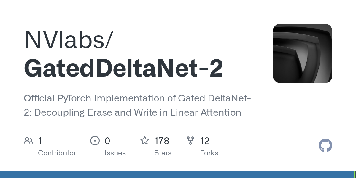 Gated DeltaNet-2 — 선형 어텐션으로 KDA·Mamba-3 능가