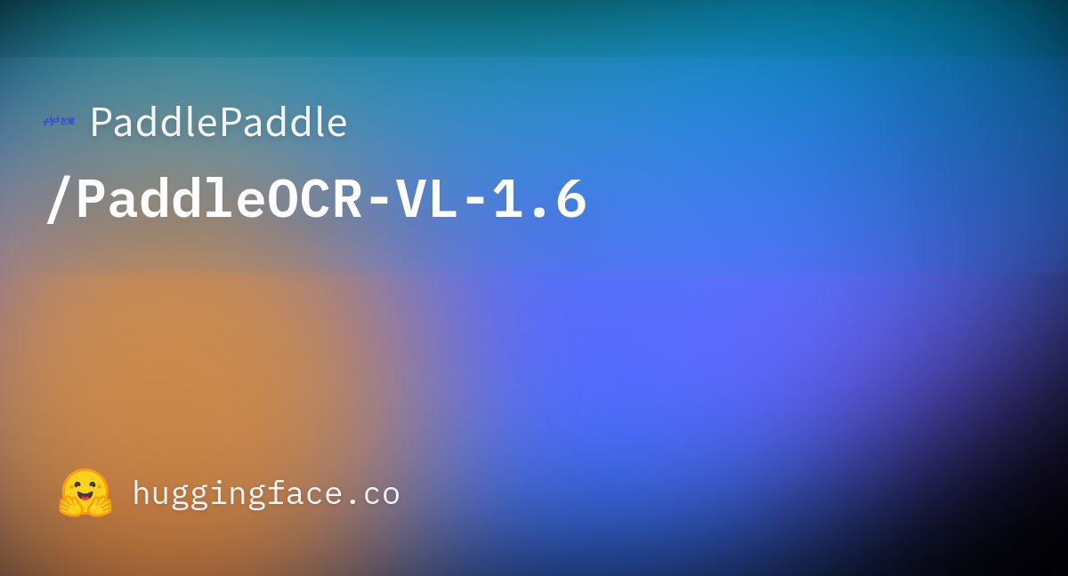 PaddleOCR-VL-1.6: 문서 파싱을 위한 멀티모달 OCR 모델