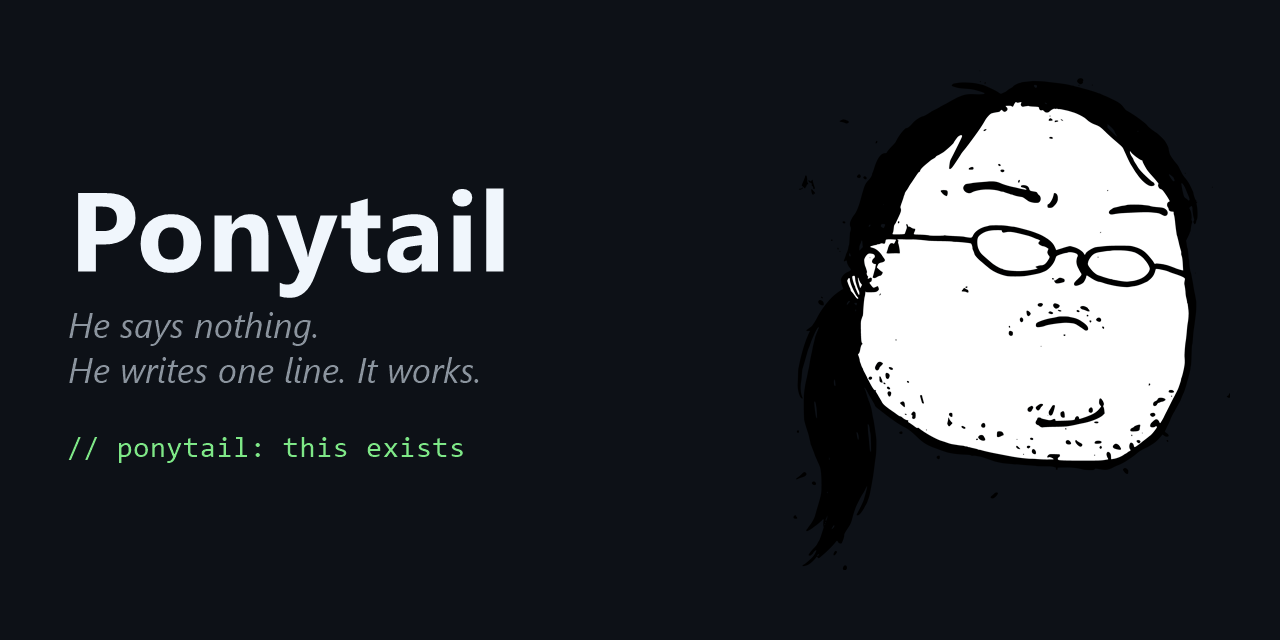 Ponytail — AI 에이전트의 불필요한 코드 생성을 막는 오픈소스 룰셋