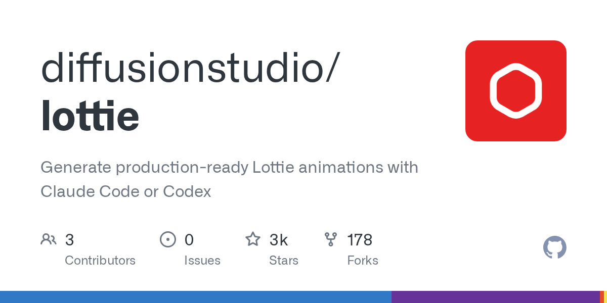 text-to-lottie — 텍스트 프롬프트로 Lottie 애니메이션 자동 생성