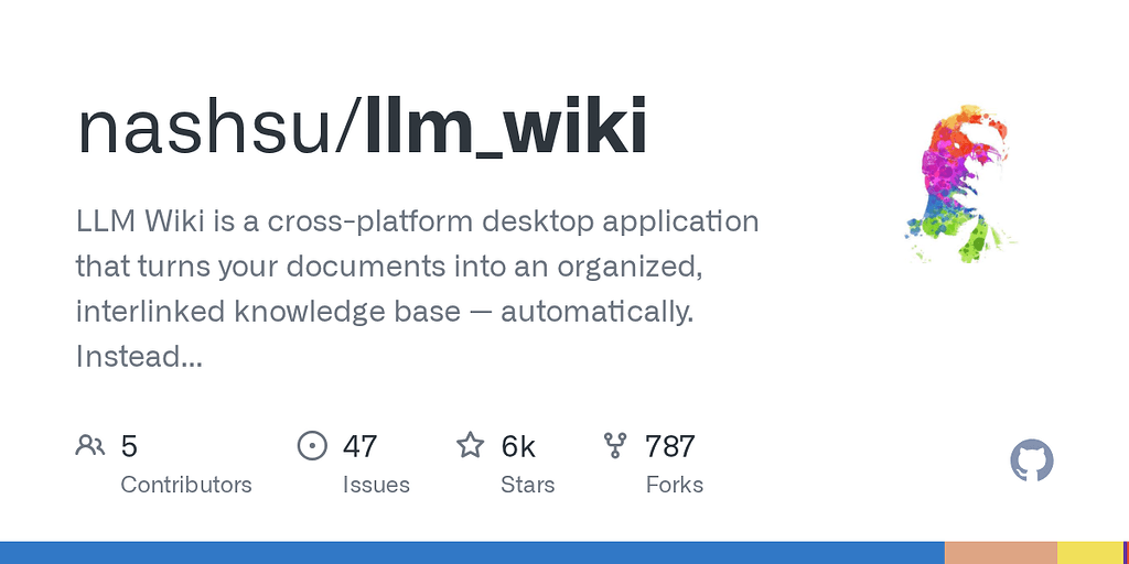LLM Wiki — 문서를 자동으로 위키화하는 LLM 기반 지식 관리 앱